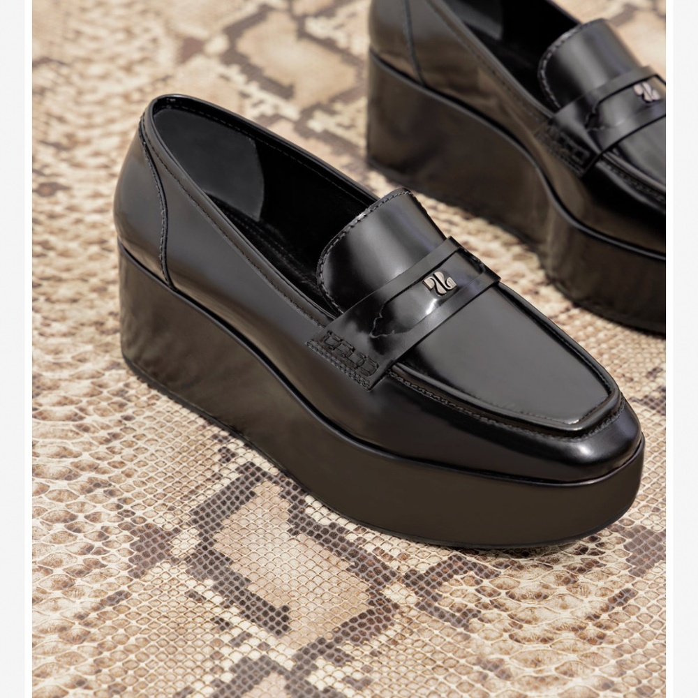 Larroude Suki Flatform Loafers